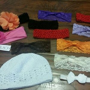 Lot of hair bows
