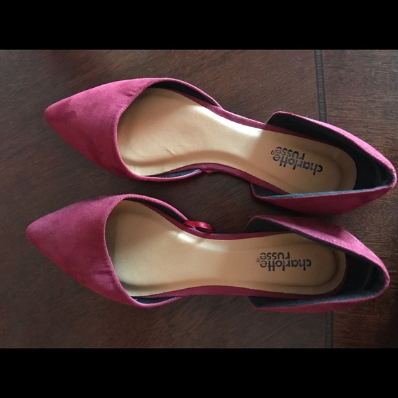Maroon flats - Picture 2 of 3