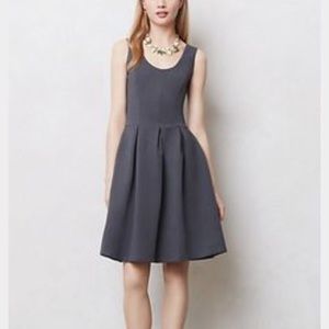 Anthro Bordeaux Dress