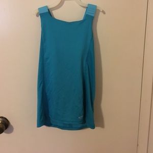 Teal Workout Tank Top