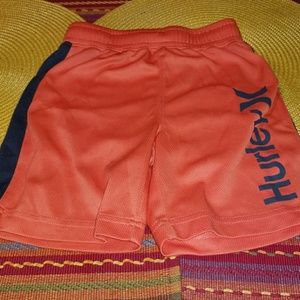 Boy toddlers Hurley athletic shorts