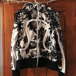 Lululemon floral scuba hoodie