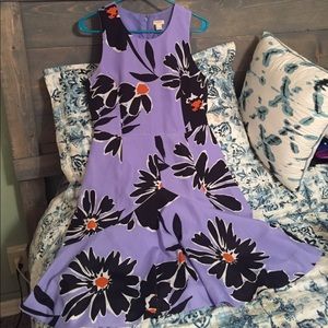 J Crew floral fitted dress FLAWLESS
