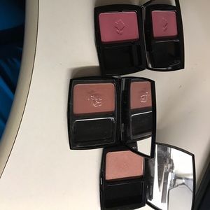 Lancôme blush subtitle.  I have 3 shimmer and m