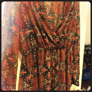 NWOT Boho Romper XL