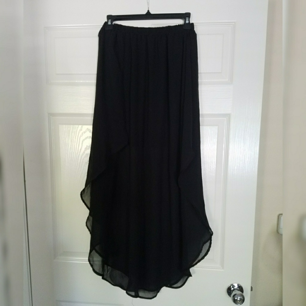 Sheer Maxi Skirt