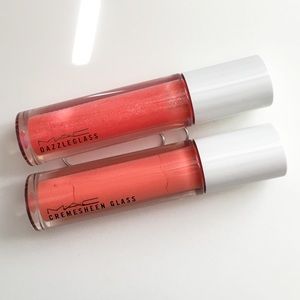 Set of MAC Dazzleglass & Cremesheen Glass