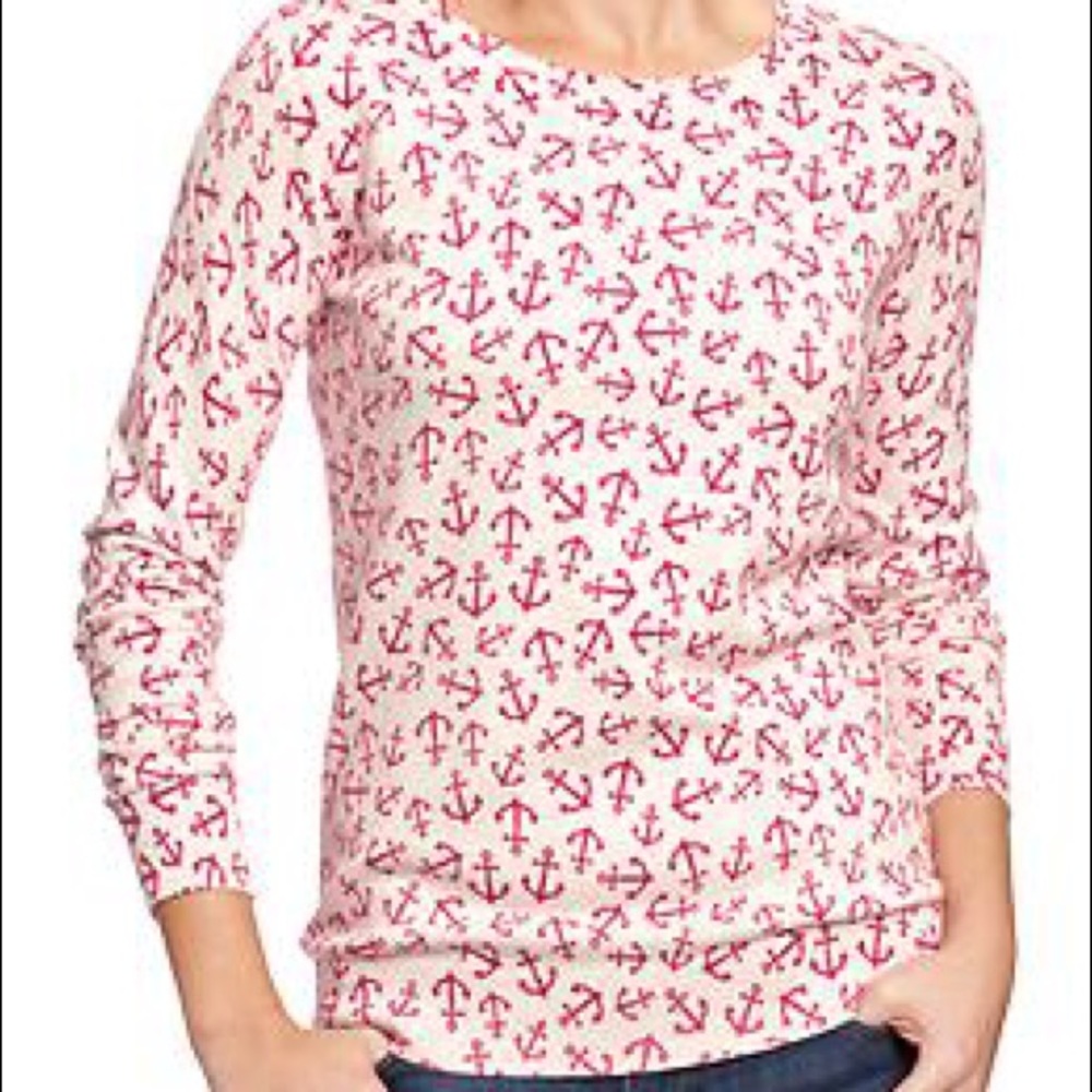 Old Navy Anchor Sweater! EUC! Size Small!