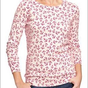 Old Navy Anchor Sweater! EUC! Size Small!