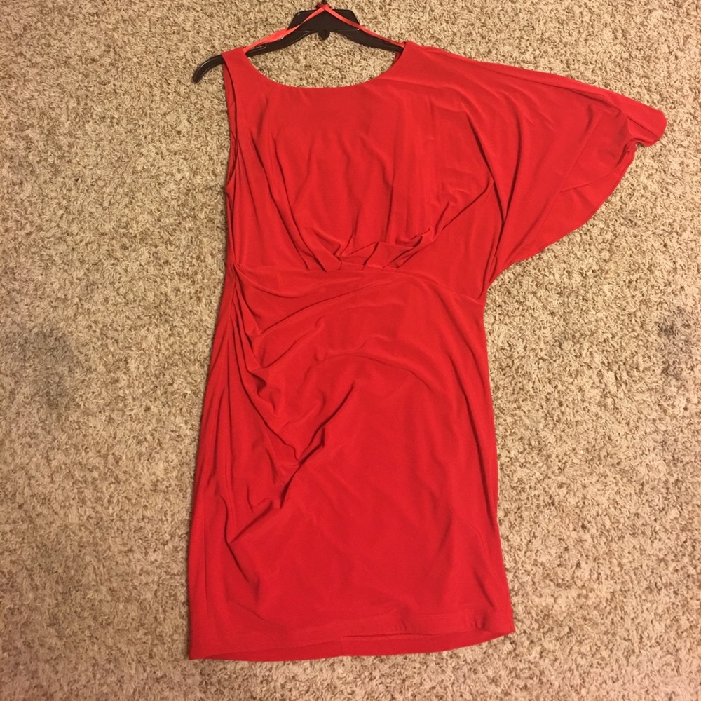 Red dress
