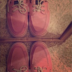 Sperry Top-Sider Deck Shoes in Glitter Pink