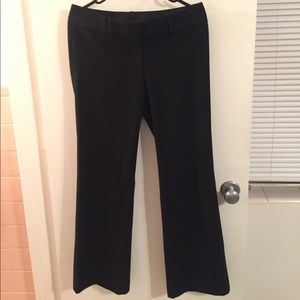 Boot cut black Loft trouser