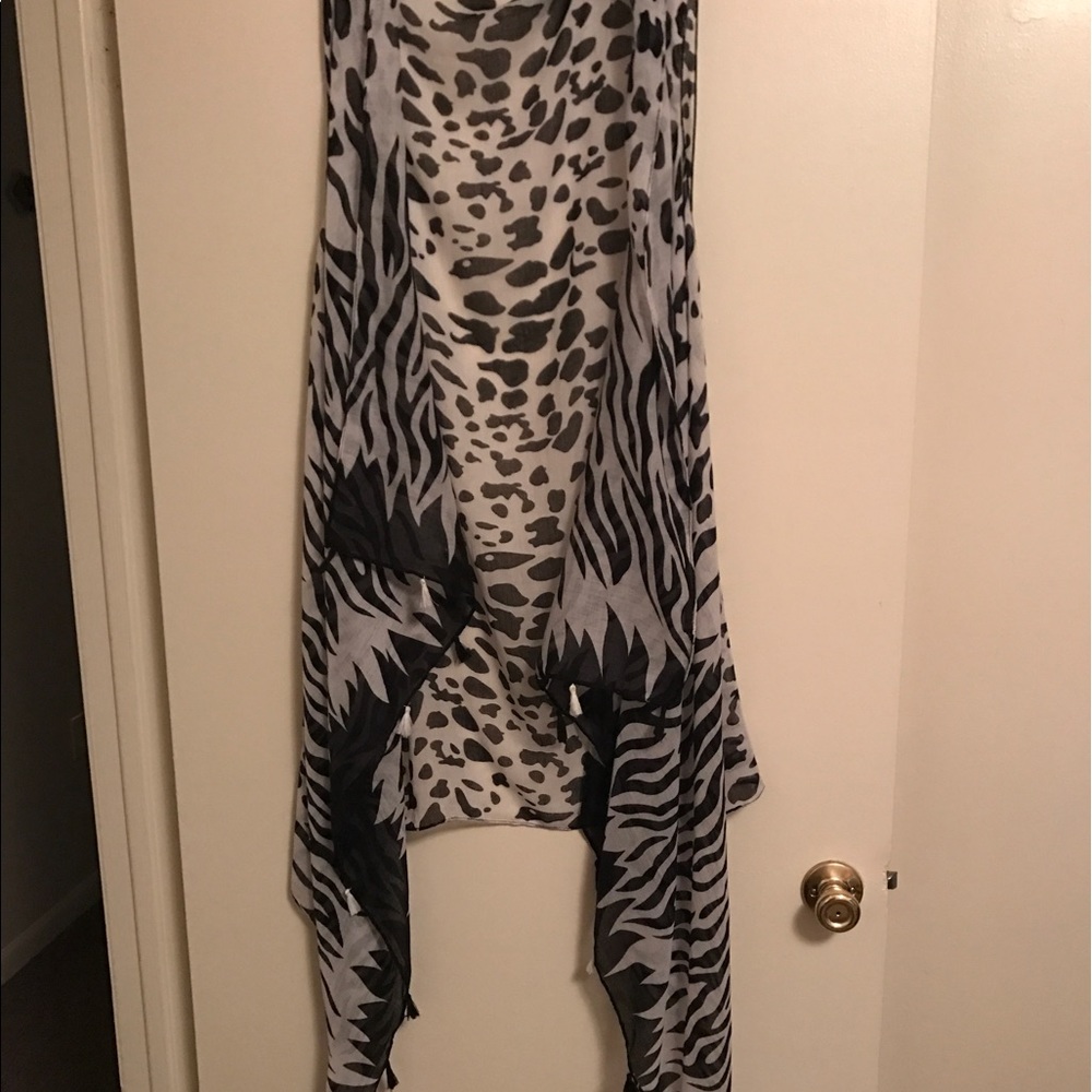 Women's sheer vest