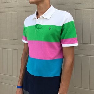 Ralph Lauren Color Block Polo