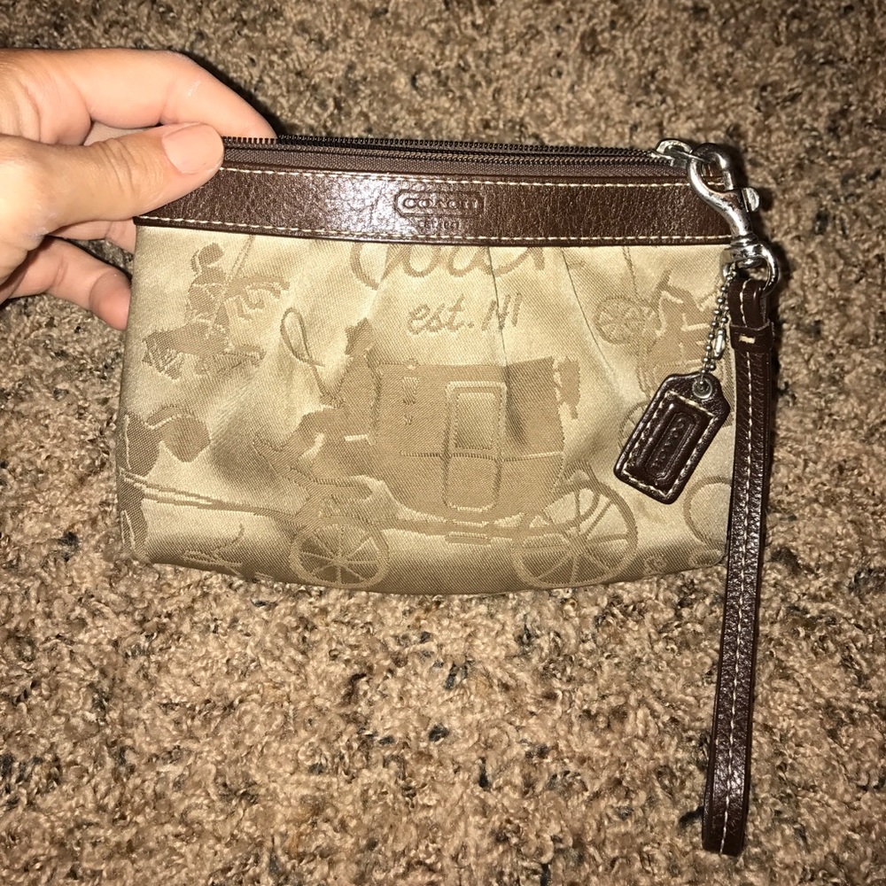 Coach wristlet