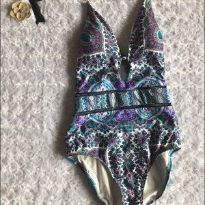 NANETTE LEPORE one piece swimsuit XS