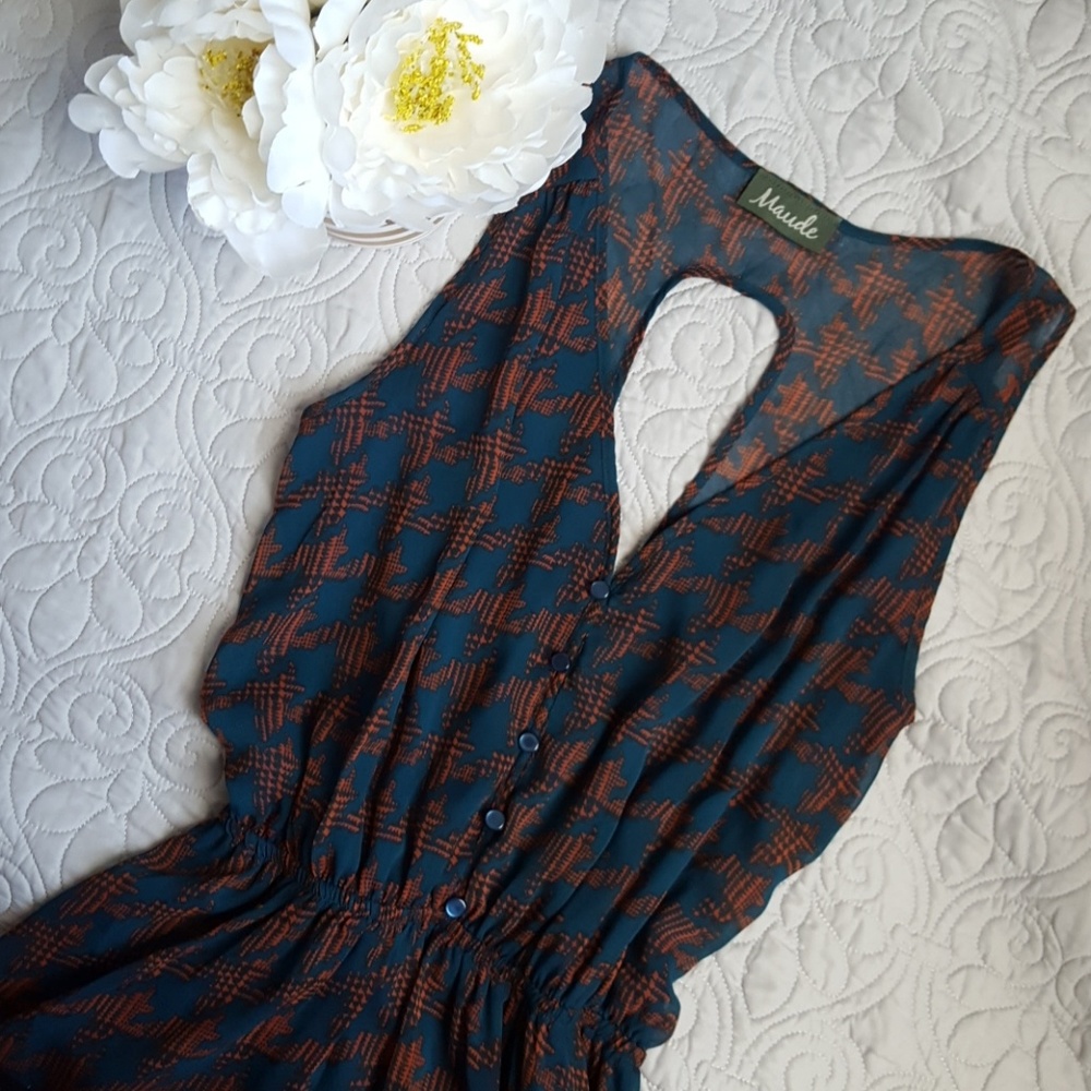 Maude high low dress