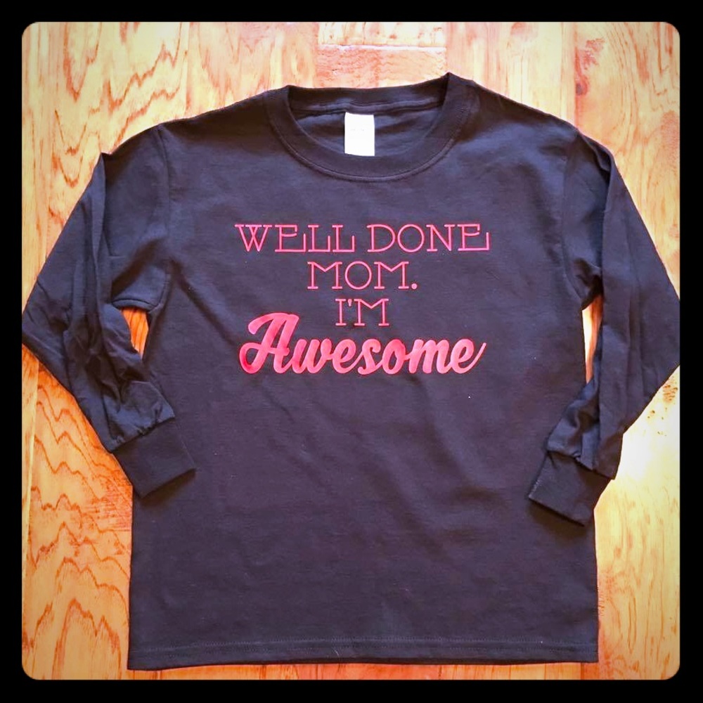 Original Tickled Pink! Unisex Kid's Tee