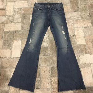 Flying monkey bell bottom jeans
