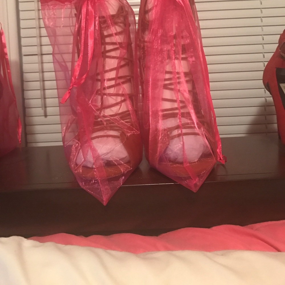 Cognac heels
