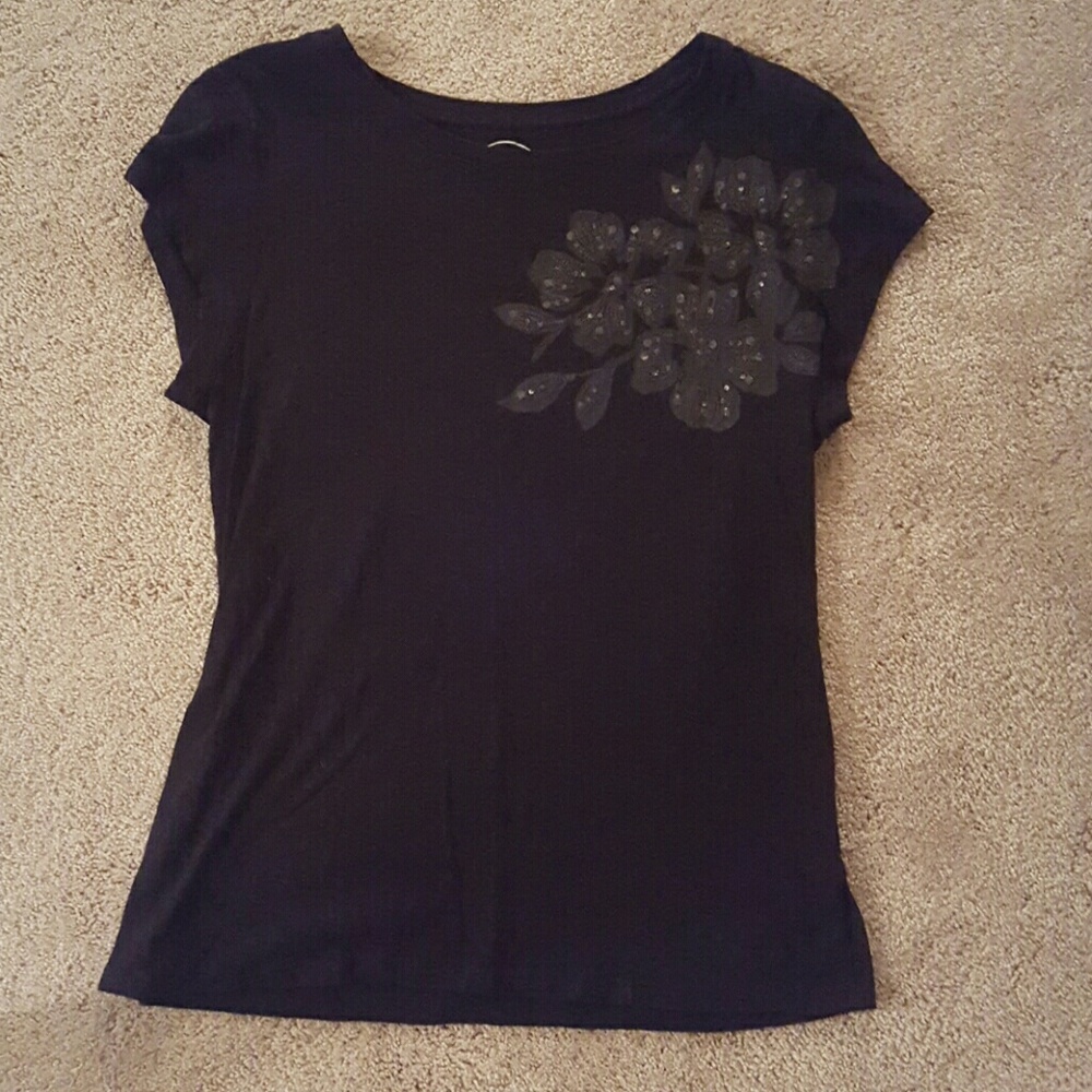 Flowered tee