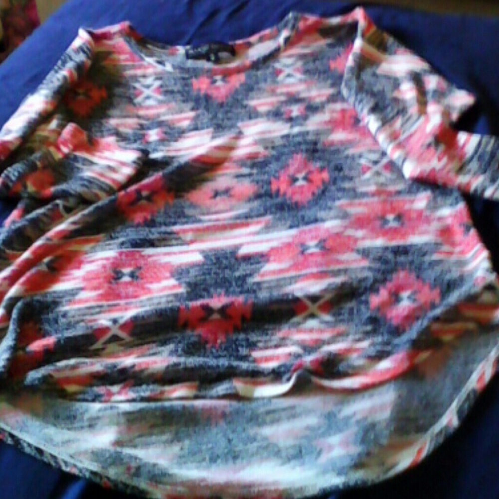 Half cut long sleeve