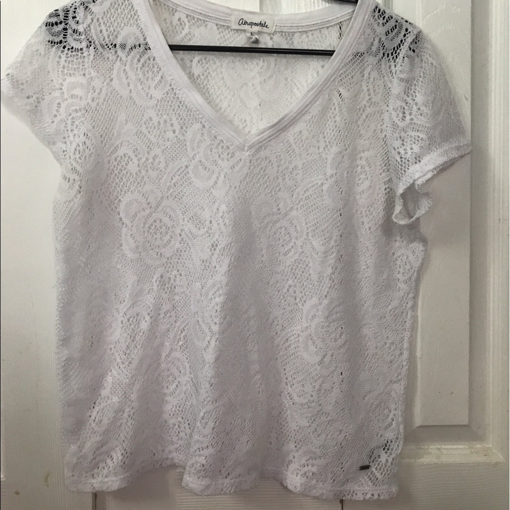 White Lace Top