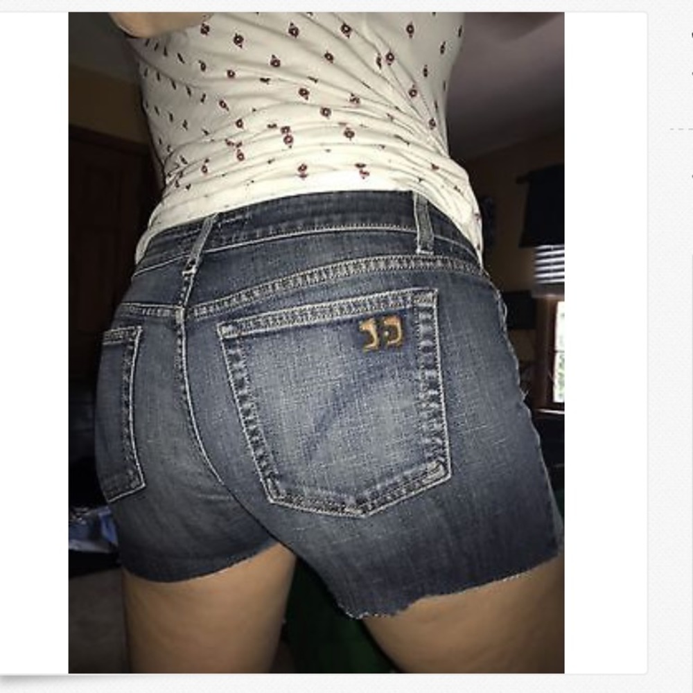 JOE'S JEANS Low Rise HONEY Cut Off Jean Shorts! 31
