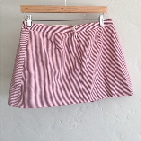 Lacoste super cute red and white tennis mini skirt - Picture 4 of 6