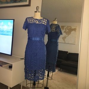 Blue dress