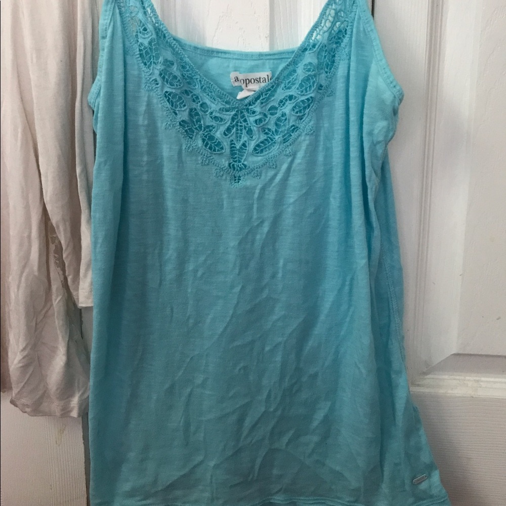 Blue Lace Cami