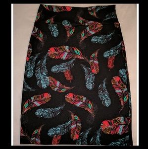 LuLaRoe Medium Cassie / Worn Once / Like new!