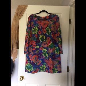 J Crew floral dress