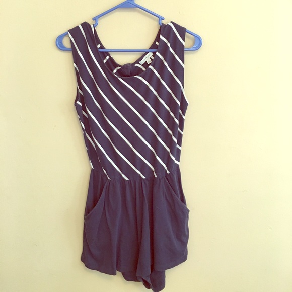 I LOVE H81 Dresses & Skirts - Sailor Striped Romper