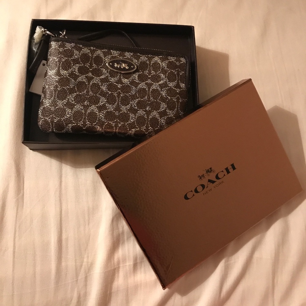 Small Coach Wristlet.