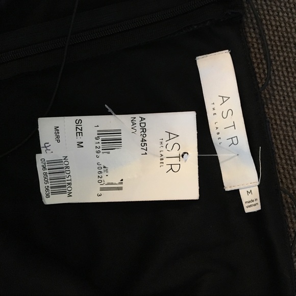 Astr the Label Navy Lace Dress - Picture 7 of 8