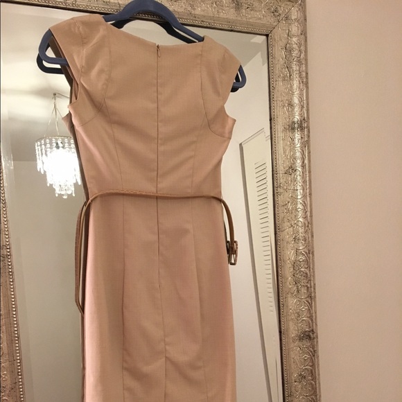 XOXO Dresses & Skirts - Cream XOXO dress with belt size 0 gently used