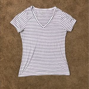 Old Navy Striped V-Neck