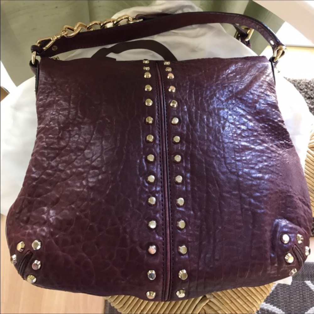 Michael kors maroon burgundy bag reposhed