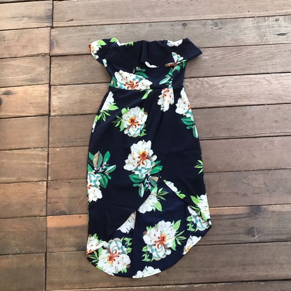 LAST ONE🌷 Spring Cocktail Ruffle Dress - Picture 3 of 8