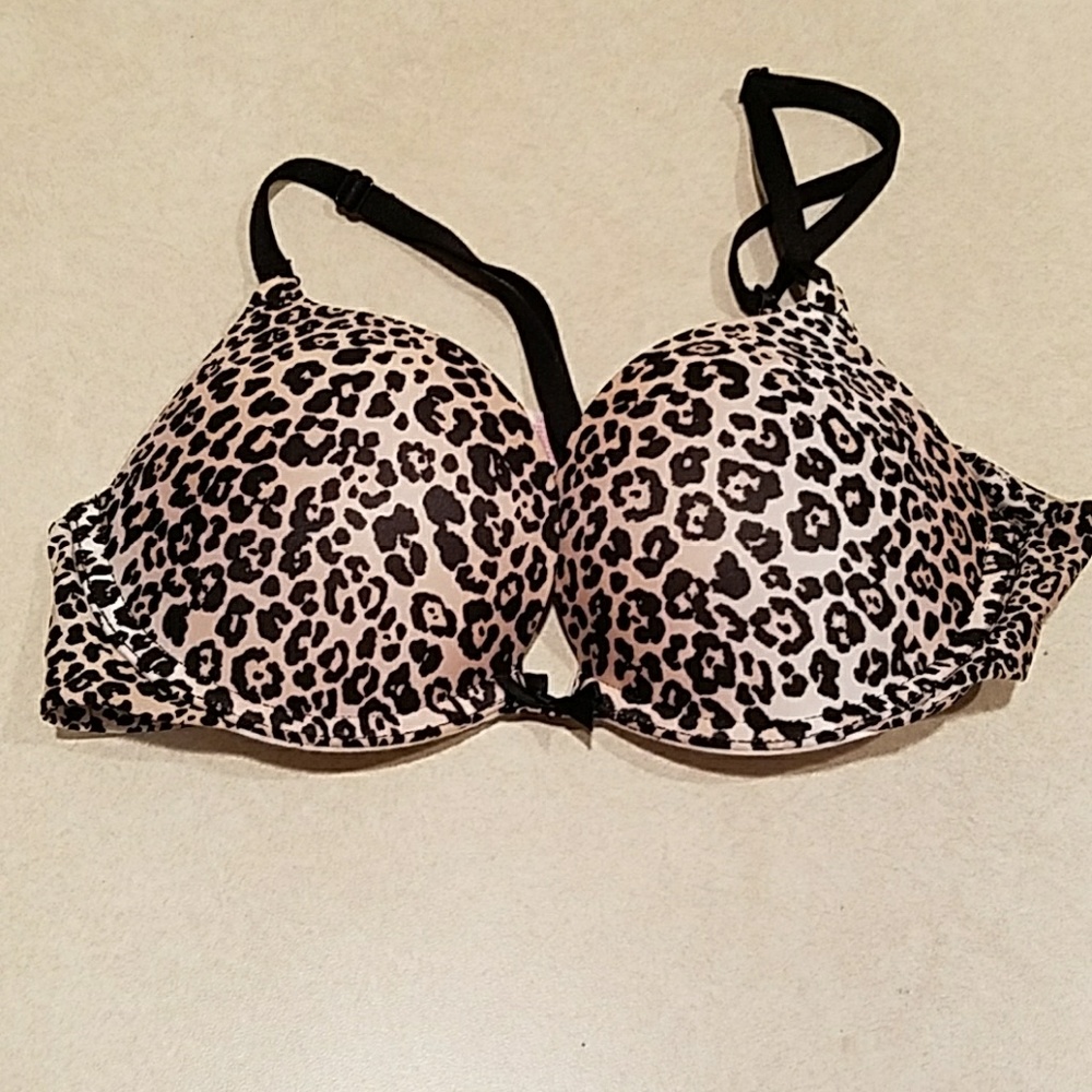 Leopard Print Victoria's Secret Bra 32B