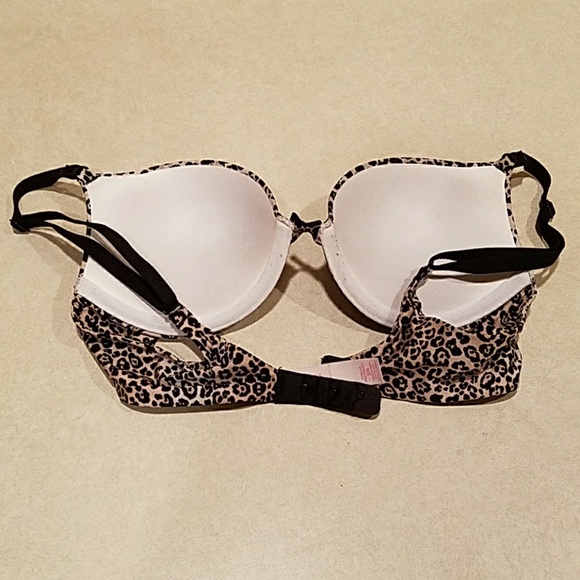 Leopard Print Victoria's Secret Bra 32B - Picture 2 of 2