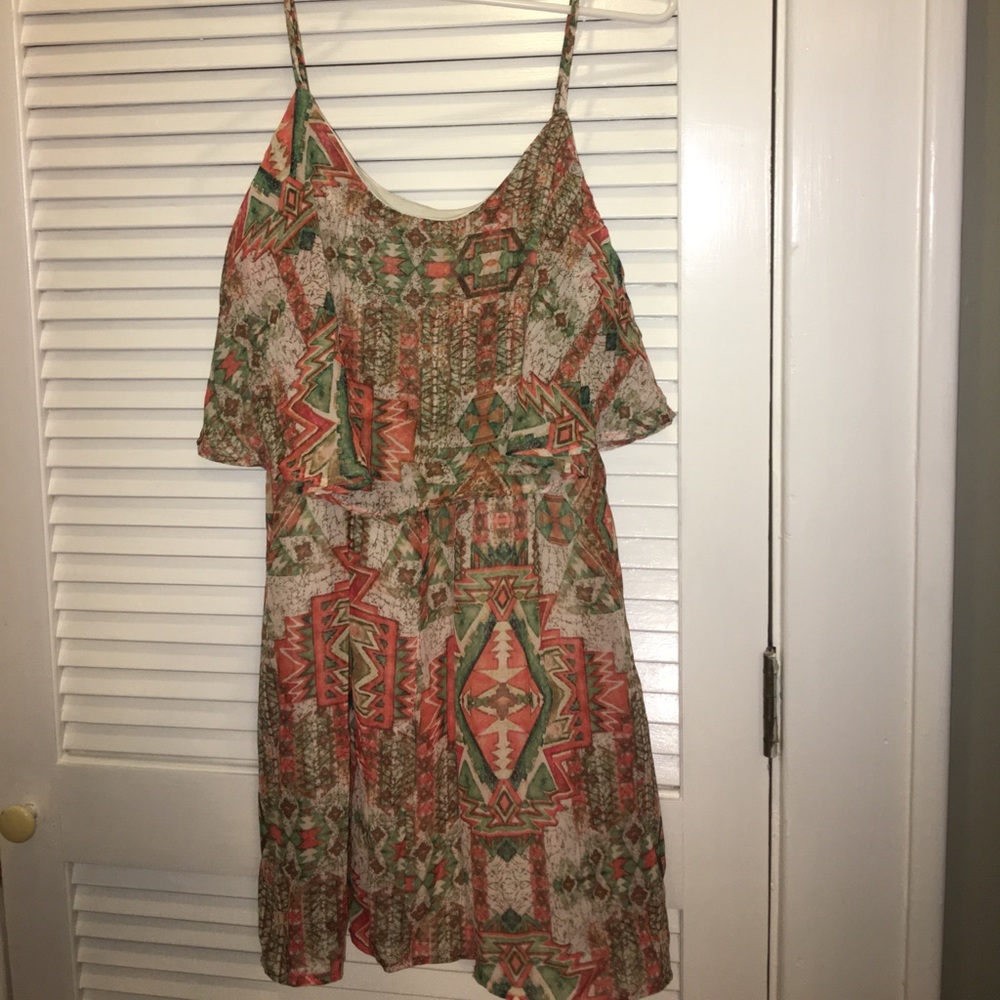 Never been worn Aztec dress. Fits like a medium