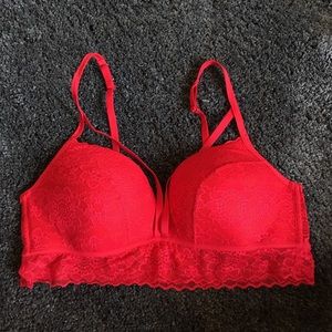 Victoria's Secret Red Bralette