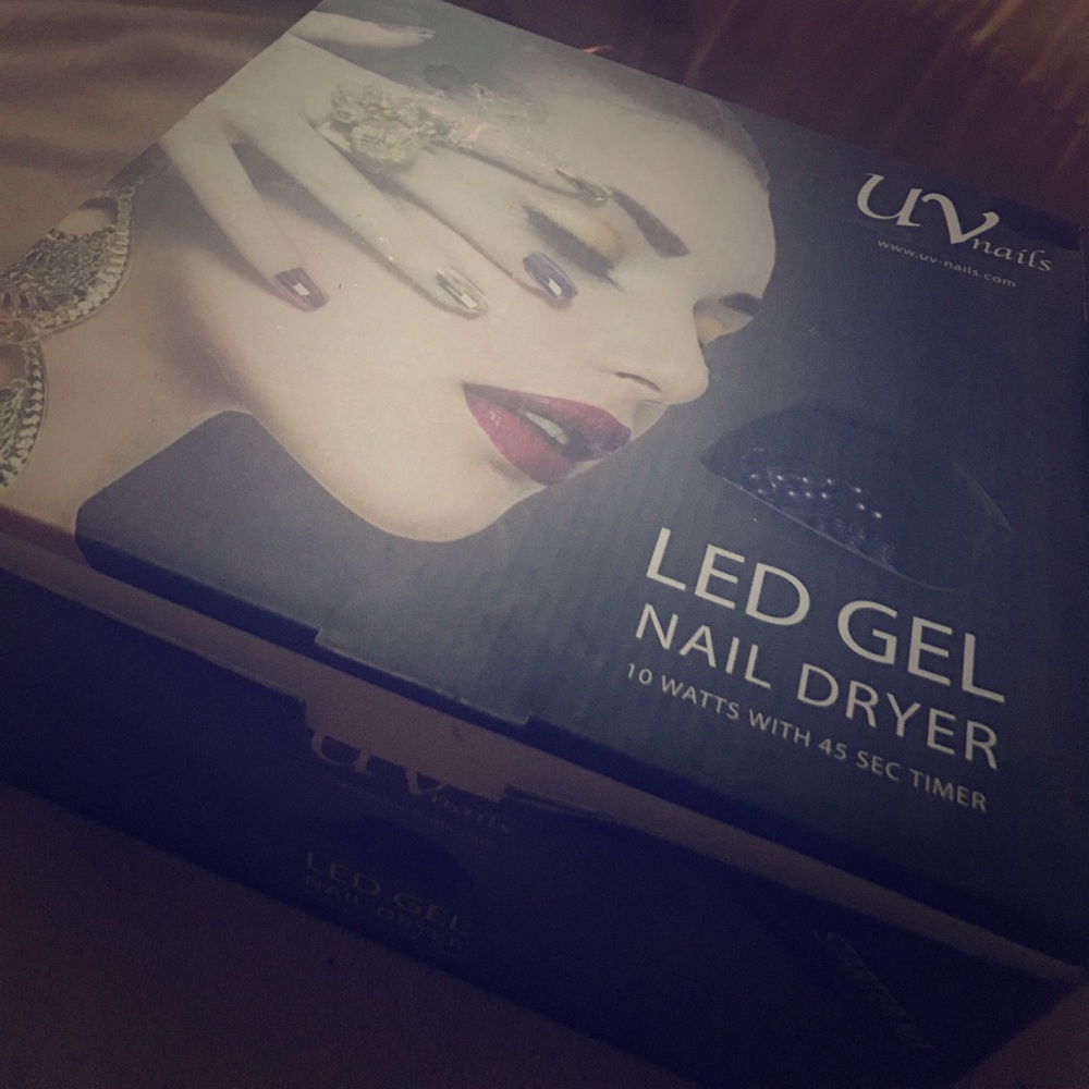 UV Nails LED Gel Nail Dryer .