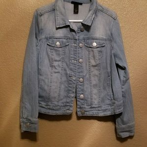 Crop Denim Jacket