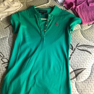 Turquoise polo aeropostale