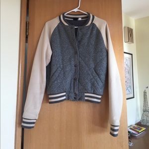 BDG sweater bomber jacket.