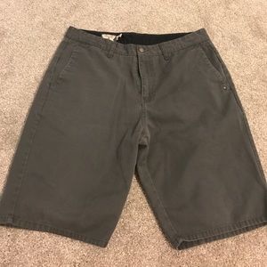 Grey volcom shorts
