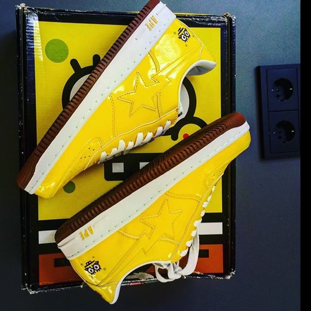 Rare Bape X spongebob BobStas